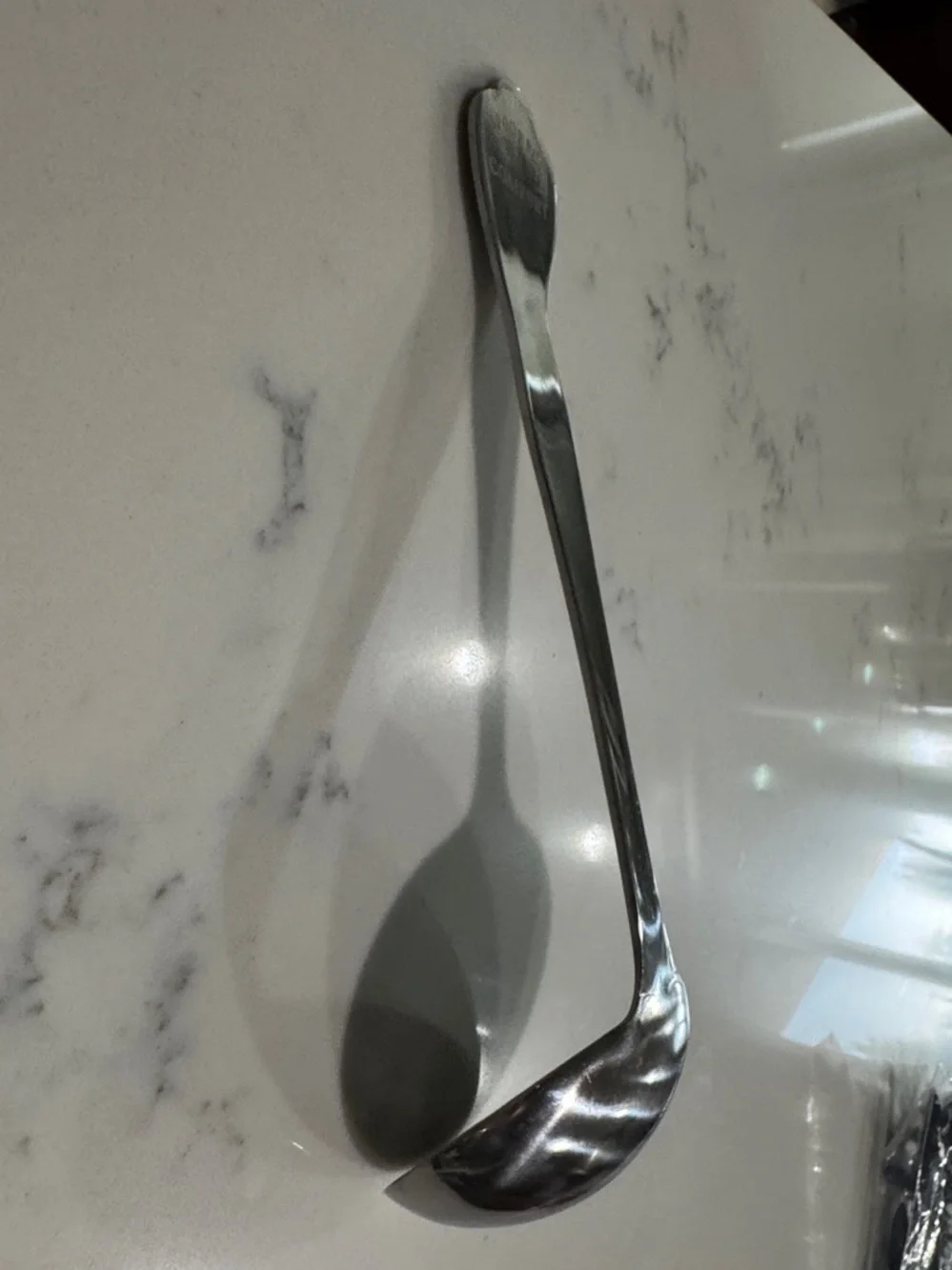 Spoonful of Comfort Ornate Stainless Steel Serving Ladle vintage